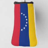 Couvre-club De Golf Drapeau du Venezuela (Tourné à 90°)