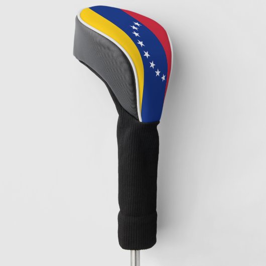 Couvre-club De Golf Drapeau du Venezuela (Incliné)