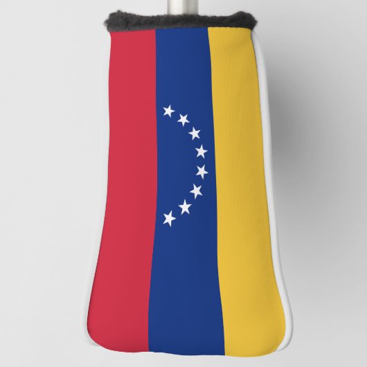 Couvre-club De Golf Drapeau du Venezuela (Tourné à 90°)