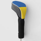 Couvre-club De Golf Drapeau d'Ukraine (Incliné)
