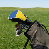 Couvre-club De Golf Drapeau d'Ukraine (In Situ)