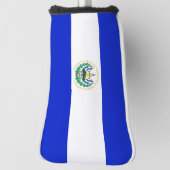 Couvre-club De Golf Drapeau El Salvador (Tourné à 90°)