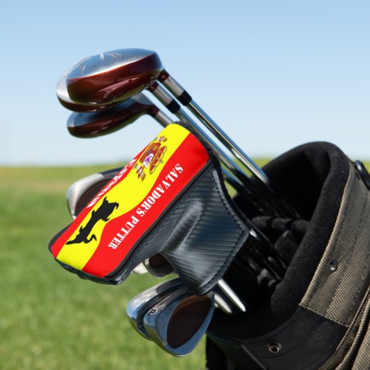 Couvre-club De Golf Drapeau espagnol (In Situ)