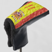 Couvre-club De Golf Drapeau espagnol (Devant 3/4)
