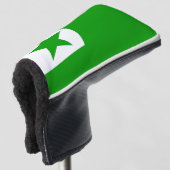 Couvre-club De Golf Drapeau espéranto (Devant 3/4)