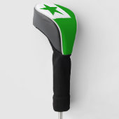 Couvre-club De Golf Drapeau espéranto (Incliné)