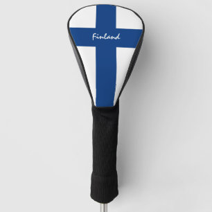 Couvre-club De Golf Drapeau finlandais & Golf Finlande Sports Couvertu