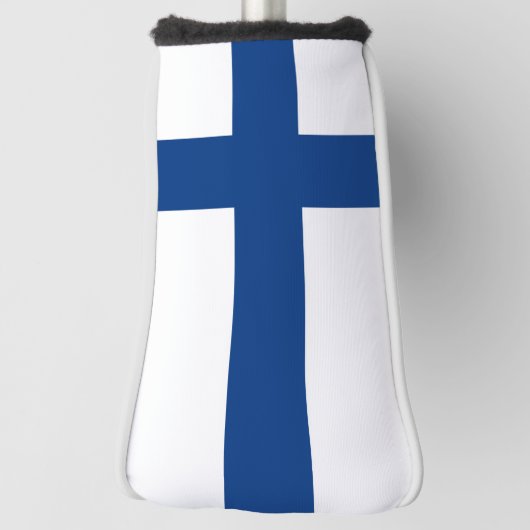 Couvre-club De Golf Drapeau Finlande (Tourné à 90°)
