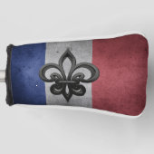 Couvre-club De Golf Drapeau français (Devant)