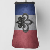 Couvre-club De Golf Drapeau français (Tourné à 90°)