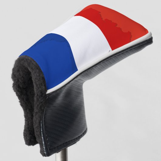 Couvre-club De Golf drapeau français (Devant 3/4)