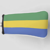 Couvre-club De Golf Drapeau Gabon (Devant)