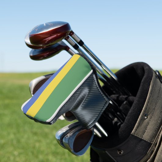 Couvre-club De Golf Drapeau Gabon (In Situ)