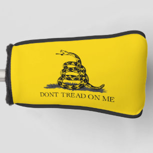 Couvre-club De Golf Drapeau Gadsden jaune classique Ne marchez pas sur