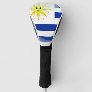 Couvre-club De Golf Drapeau glacé uruguayen
