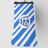 Couvre-club De Golf Drapeau grec (Tourné à 90°)