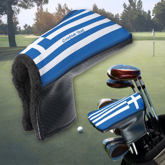 Couvre-club De Golf Drapeau grec