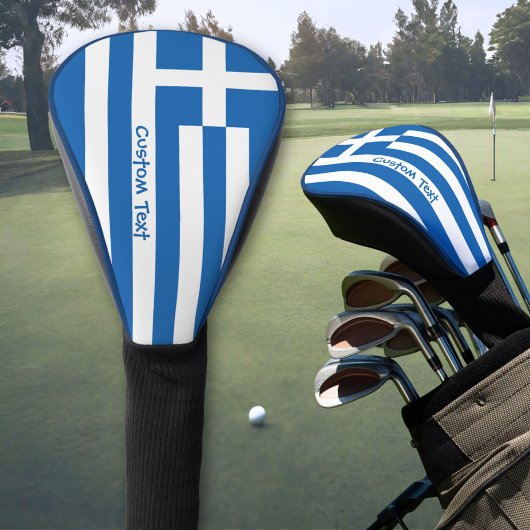 Couvre-club De Golf Drapeau grec