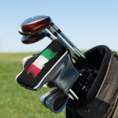 Couvre-club De Golf Drapeau Grunge Italie, Drapeau Italien, Dessin Bru (In Situ)