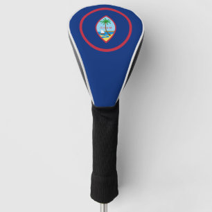 Couvre-club De Golf Drapeau Guam Tête de golf