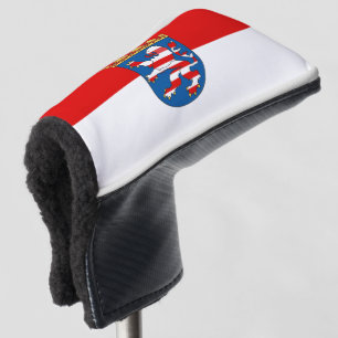 Couvre-club De Golf Drapeau Hesse Golf Head Cover