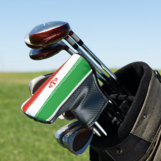 Couvre-club De Golf Drapeau iranien