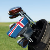 Couvre-club De Golf Drapeau Islande (In Situ)