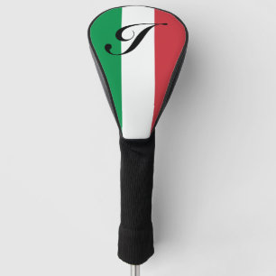 Couvre-club De Golf Drapeau italien de golf de l'Italie couvert de cha
