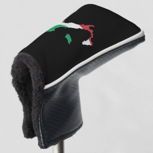 Couvre-club De Golf Drapeau italien et carte