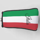 Couvre-club De Golf Drapeau italien & Golf Italie sports Couvertures / (Devant)