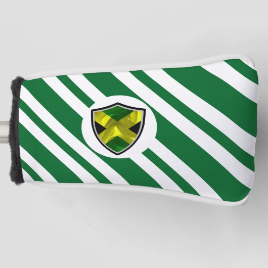 Couvre-club De Golf Drapeau jamaïcain (Devant)