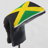 Couvre-club De Golf Drapeau jamaïcain (Devant 3/4)