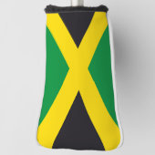 Couvre-club De Golf Drapeau jamaïcain (Tourné à 90°)