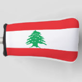 Couvre-club De Golf Drapeau libanais (Devant)