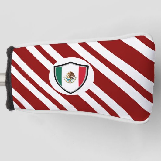Couvre-club De Golf Drapeau mexicain (Devant)