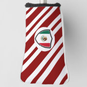 Couvre-club De Golf Drapeau mexicain (Tourné à 90°)