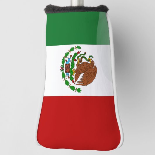 Couvre-club De Golf Drapeau mexicain (Tourné à 90°)