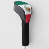 Couvre-club De Golf Drapeau Mexique Patriotique Mexicaine (Incliné)