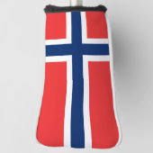 Couvre-club De Golf Drapeau norvégien (Tourné à 90°)