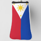 Couvre-club De Golf Drapeau philippin des Philippines (Tourné à 90°)