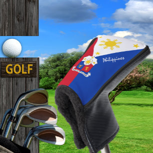 Couvre-club De Golf Drapeau philippin, Emblème / Couvertures de clubs