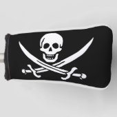 Couvre-club De Golf Drapeau pirate (Devant)