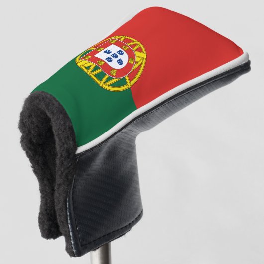 Couvre-club De Golf Drapeau portugais Bandeira De Portugal (Devant 3/4)