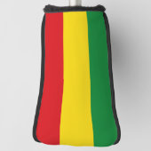 Couvre-club De Golf Drapeau rastafarien Rasta Ethiopie (Tourné à 90°)