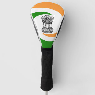 Couvre-club De Golf Drapeau spiral indien