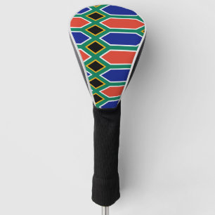 Couvre-club De Golf Drapeau sud-africain