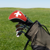 Couvre-club De Golf Drapeau suisse (In Situ)
