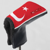 Couvre-club De Golf Drapeau turc (Devant 3/4)