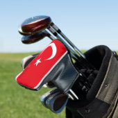 Couvre-club De Golf Drapeau turc (In Situ)