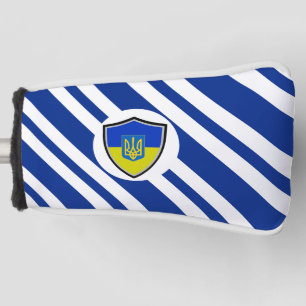 Couvre-club De Golf Drapeau ukrainien